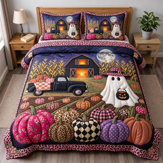 Ghost Harvest 3-Piece Quilted Bedding Set GFTOMA13222