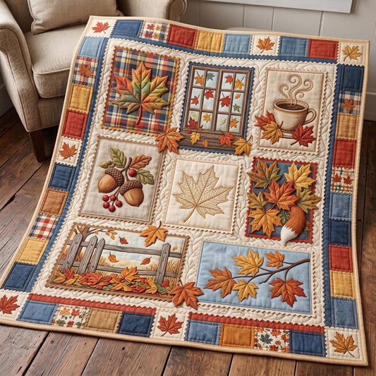 Maple Cottage Quilted Blanket GFTOMA13259