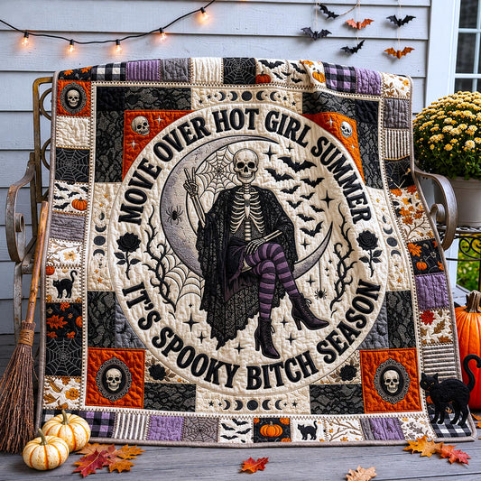 Spooky Summer Quilted Blanket GFTOMA13283