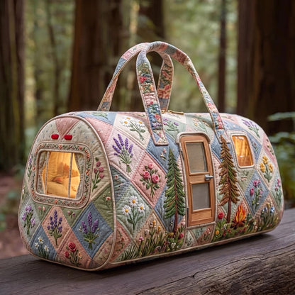 Lavender Van Quilted Duffle Bag GFTOMA13392