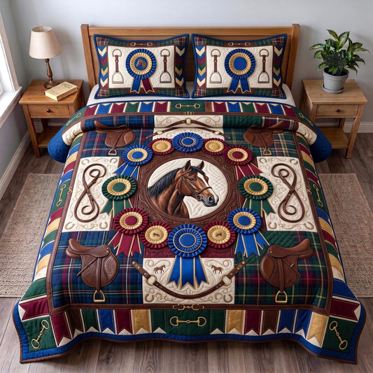 Western Soul 3-Piece Quilted Bedding Set GFTOMA13411