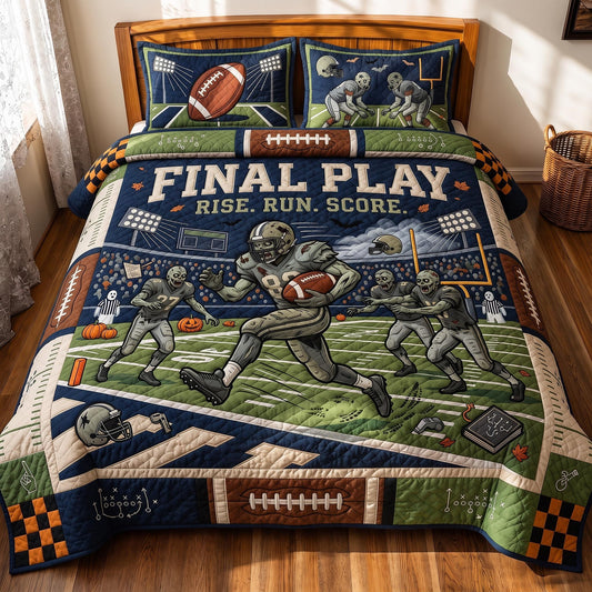 Final Play 3-Piece Quilted Bedding Set GFTOMA13418
