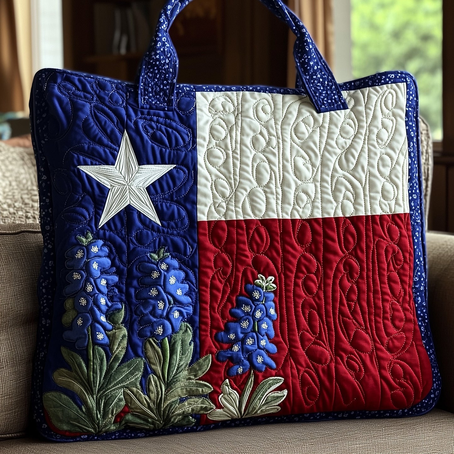Texas Pride Quilted Tote Bag GFTOMA1346