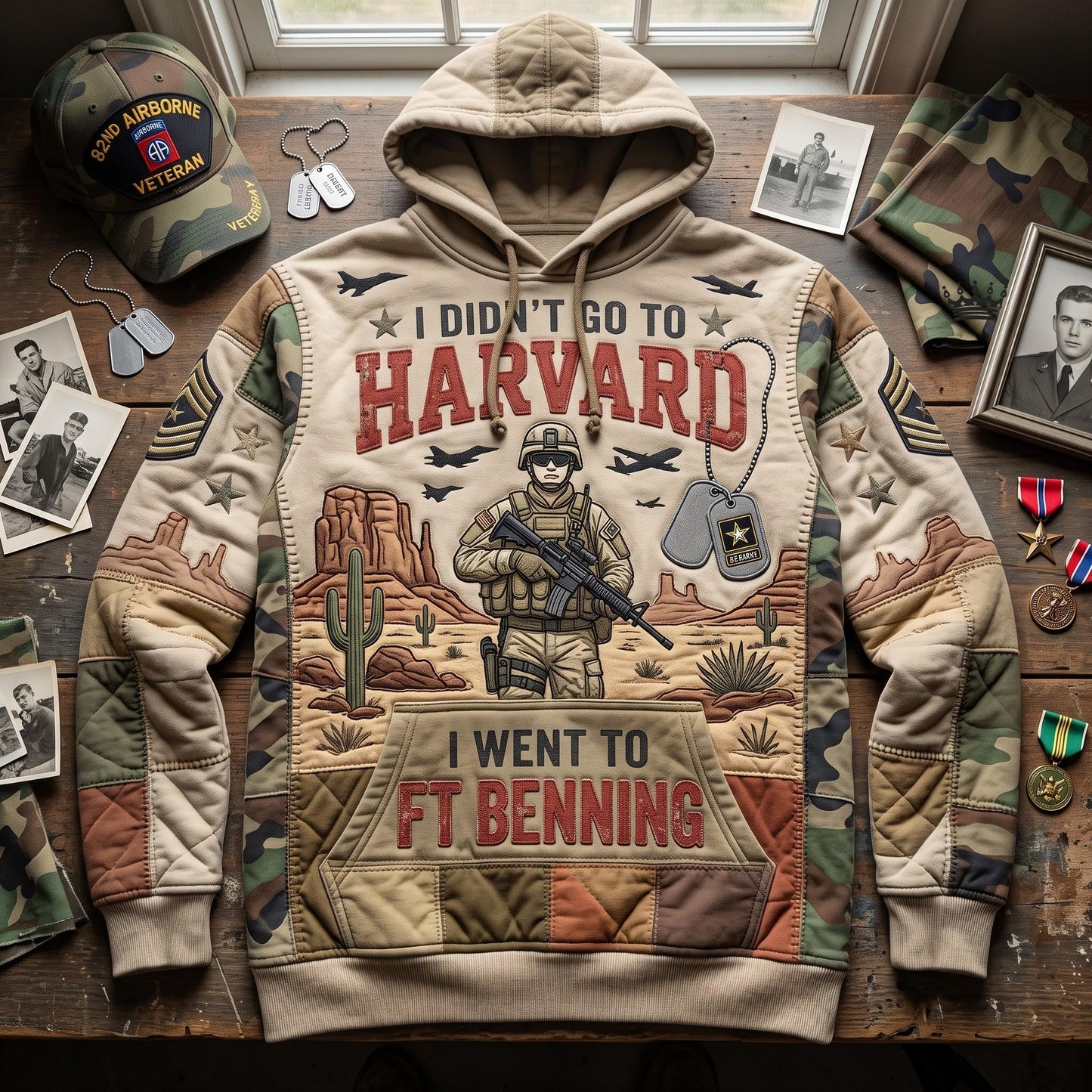 Fort Benning Hoodie GFTOMA13478