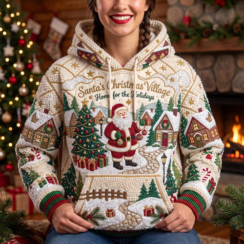 Santa Village Hoodie GFTOMA13488