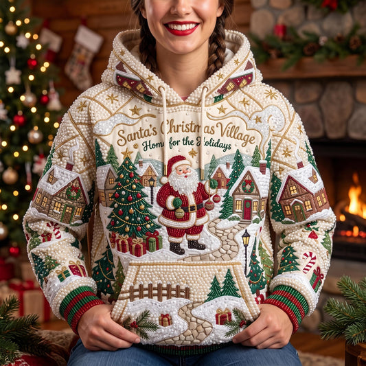 Santa Village Hoodie GFTOMA13488