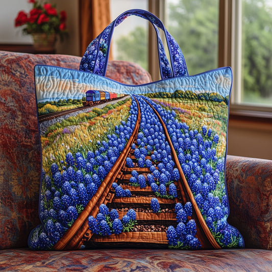Bluebonnet Quilted Tote Bag GFTOMA1349