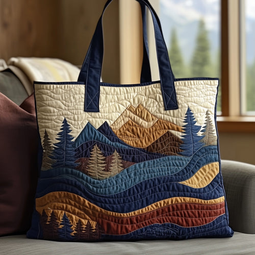 Forest Vibe Quilted Tote Bag GFTOMA1354