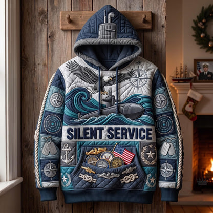 Navy Veteran Hoodie GFTOMA13588