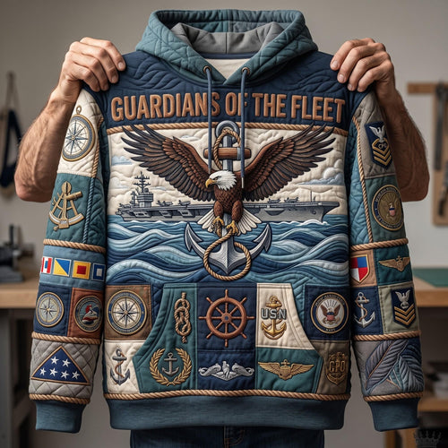 Navy Veteran Hoodie GFTOMA13589