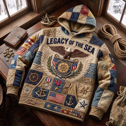 Navy Veteran Hoodie GFTOMA13590