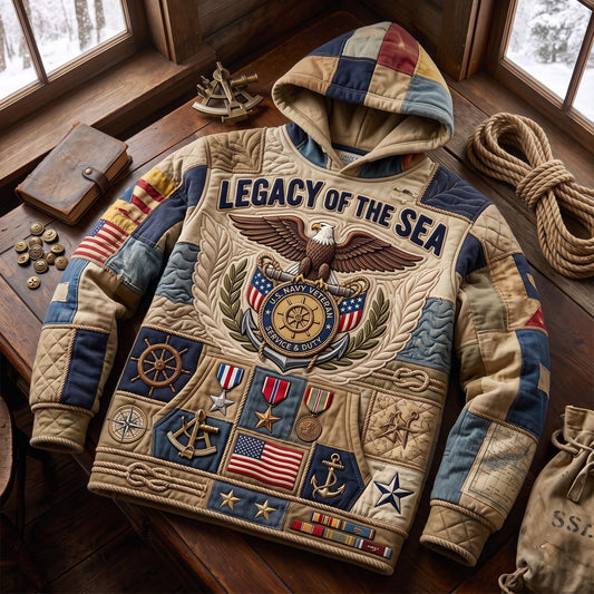 Navy Veteran Hoodie GFTOMA13590
