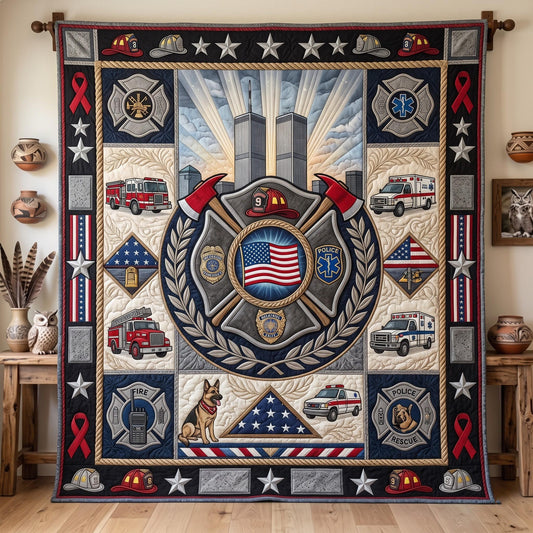 Patriot Day Quilted Blanket GFTOMA13622