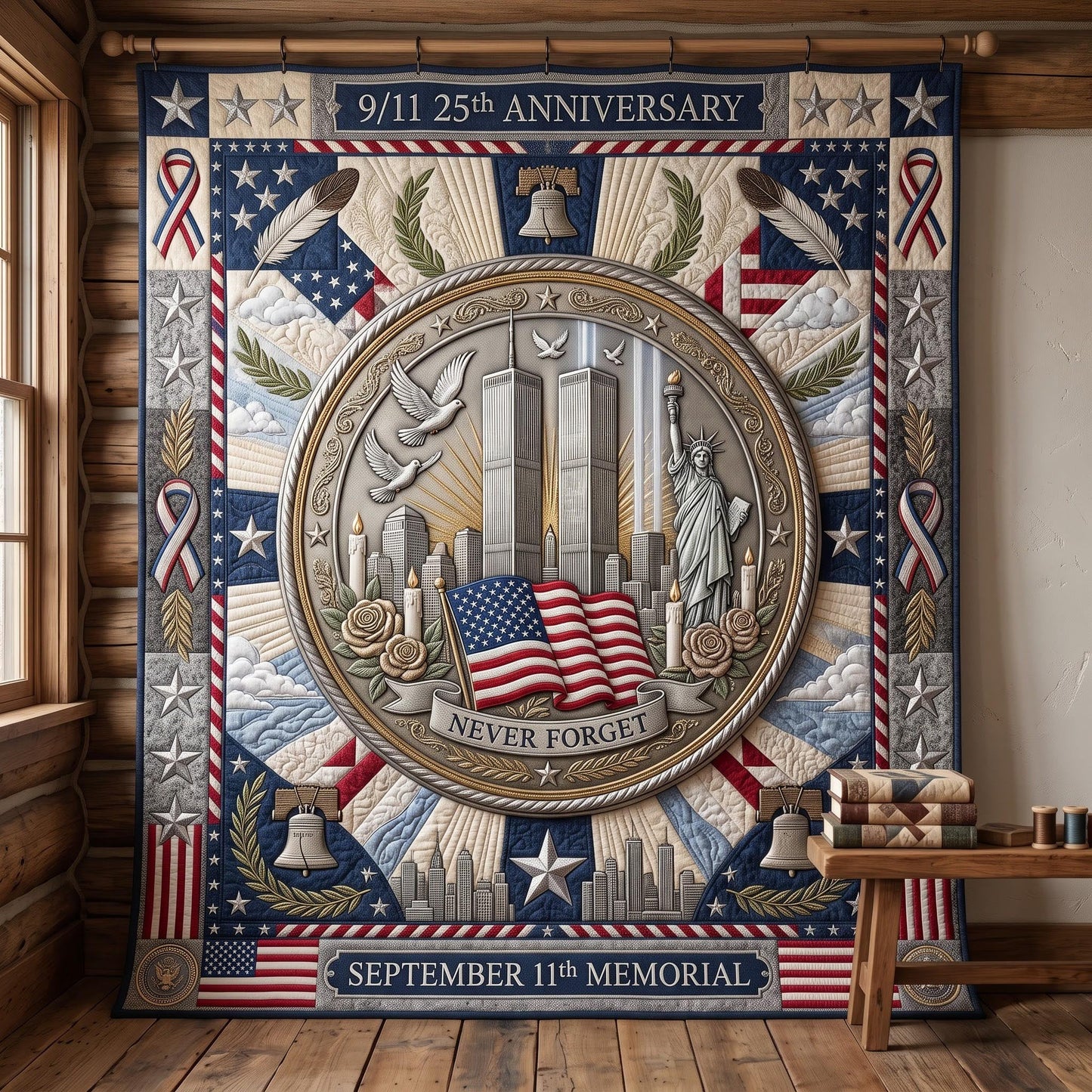 Patriot Day Quilted Blanket GFTOMA13625