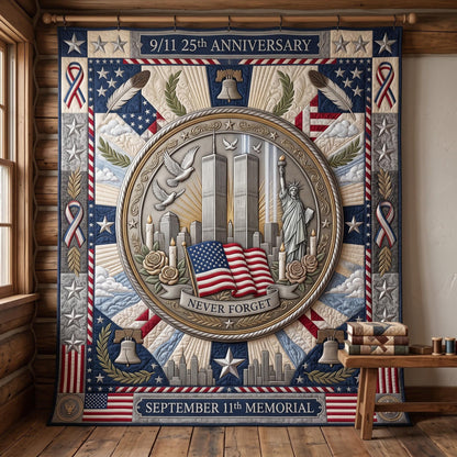 Patriot Day Quilted Blanket GFTOMA13625