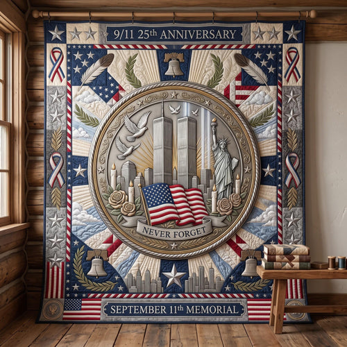 Patriot Day Quilted Blanket GFTOMA13625