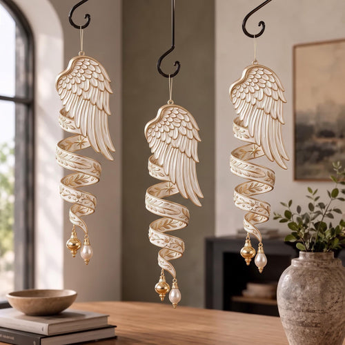 Angel Spiral Christmas Mica Ornament GFTOMA13686