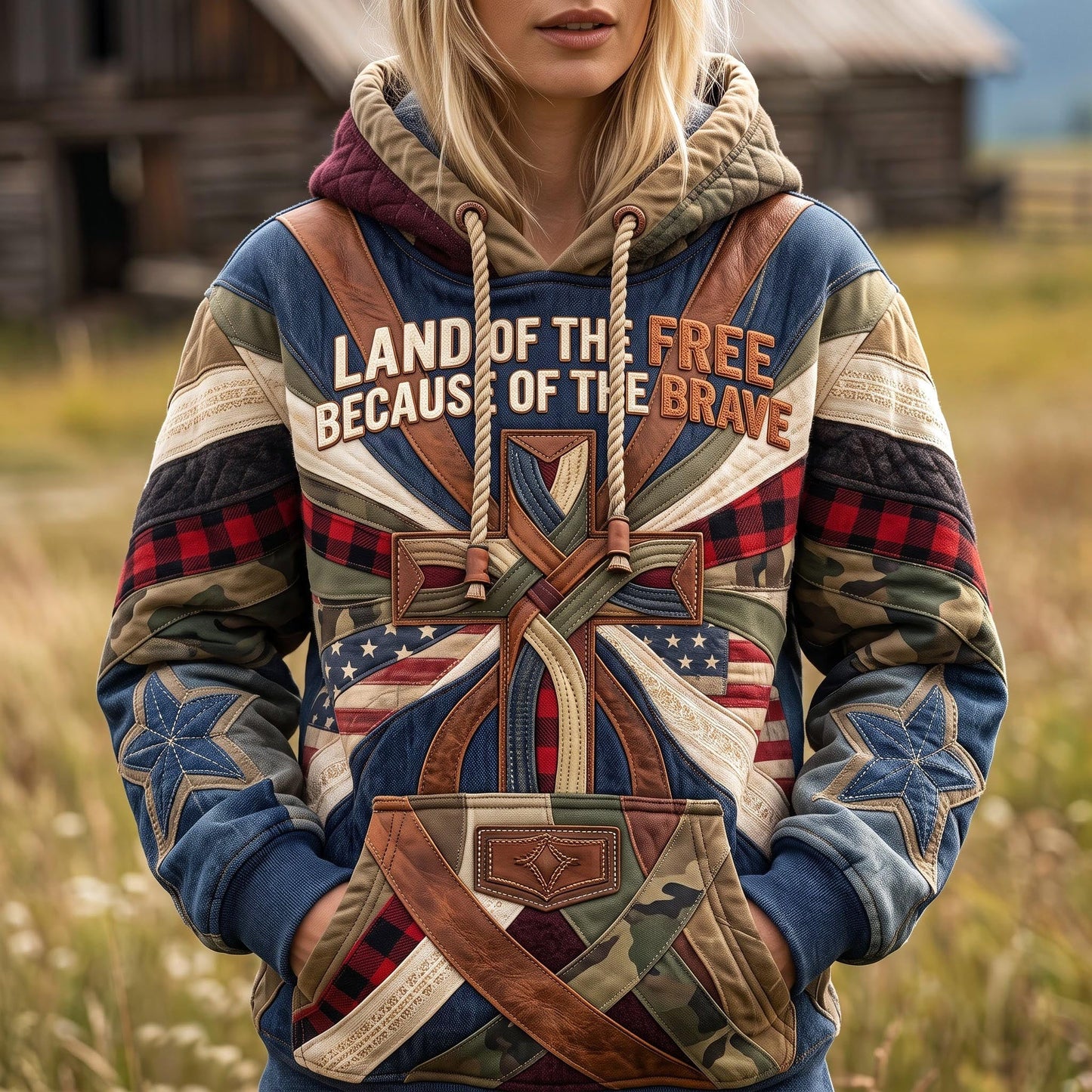 Brave Freedom Hoodie GFTOMA13698