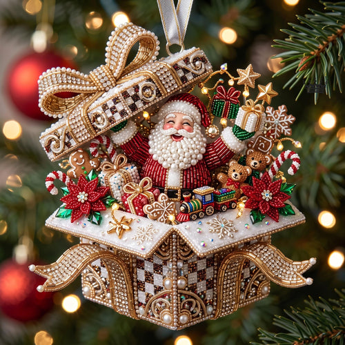 Santa Keepsake Christmas Mica Ornament GFTOMA13729