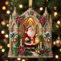 Santa Keepsake Christmas Mica Ornament GFTOMA13733