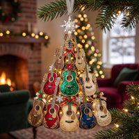 Guitar Melody Christmas Mica Ornament GFTOMA13741