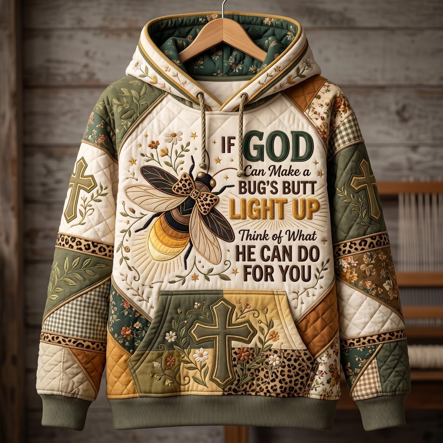 Bee Faith Hoodie GFTOMA13751