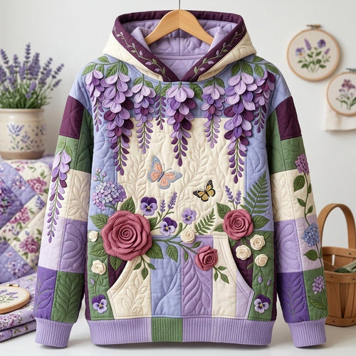 Lavender Bloom Hoodie GFTOMA13929