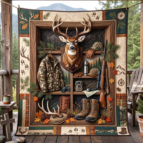Hunter Lodge Quilted Blanket GFTOMA13992
