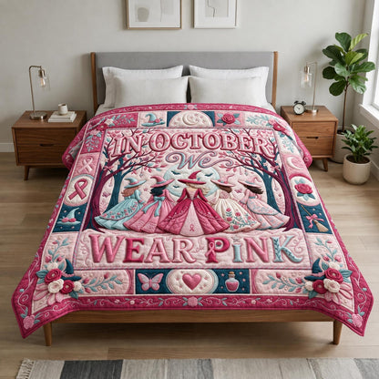 Pink October Quilted Blanket GFTOMA13994