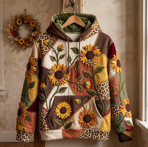 Autumn Sunflower Hoodie GFTOMA14056
