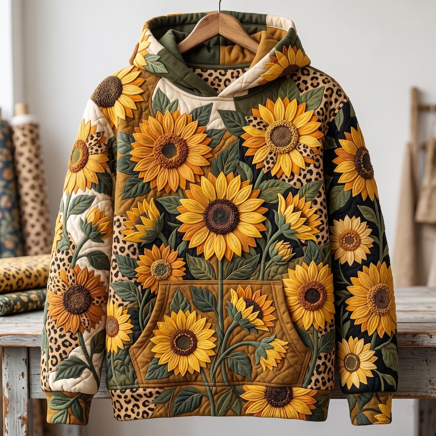 Golden Sunflower Hoodie GFTOMA14058