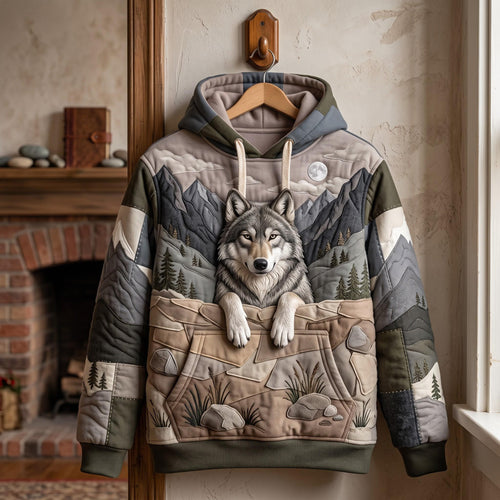 Mountain Wolf Hoodie GFTOMA14091