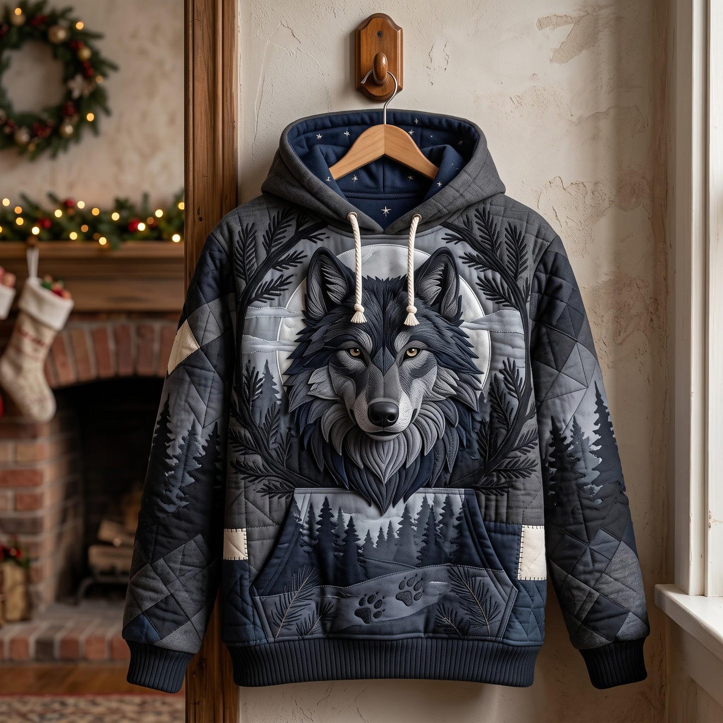 Midnight Wolf Hoodie GFTOMA14092