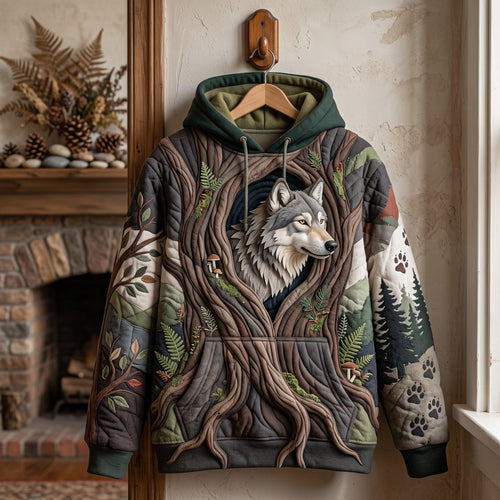 Woodland Wolf Hoodie GFTOMA14093