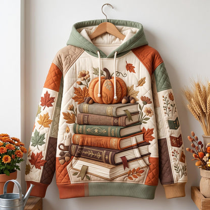 Autumn Book Stack Hoodie GFTOMA14100