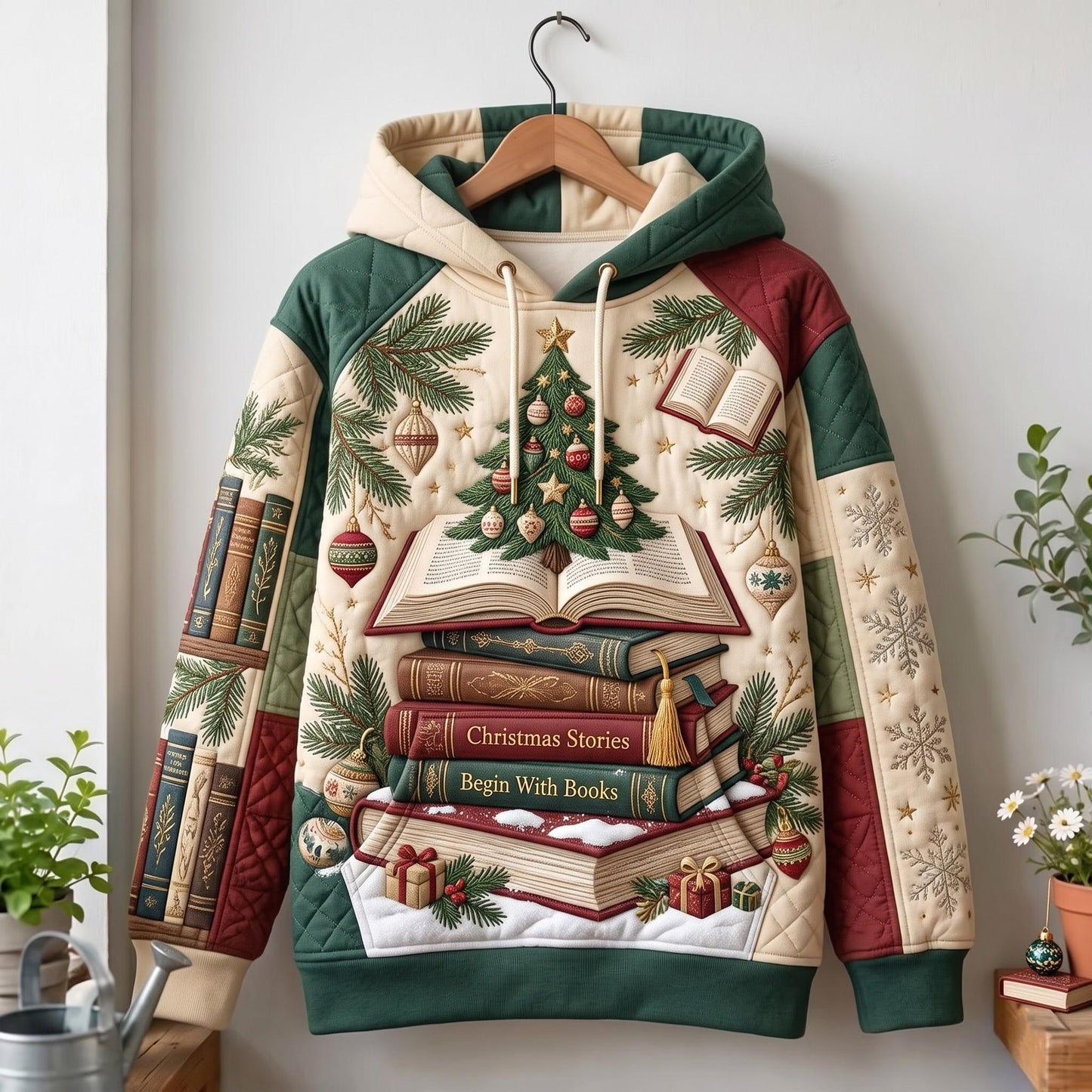 Christmas Reader Hoodie GFTOMA14101