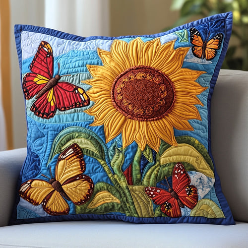 Sunflower Quilted Pillow Case GFTOMA1412