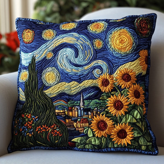 Sunflower Quilted Pillow Case GFTOMA1413