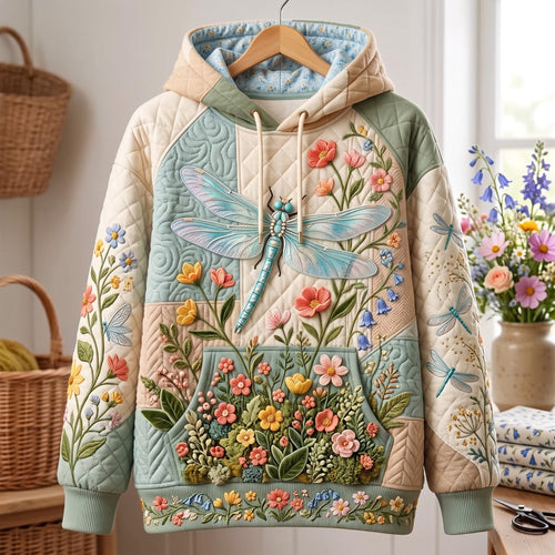 Wildflower Dragonfly Hoodie GFTOMA14160