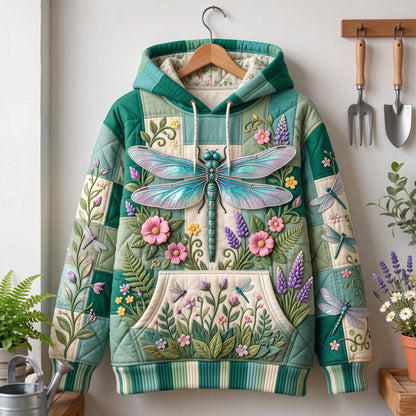 Emerald Dragonfly Hoodie GFTOMA14161