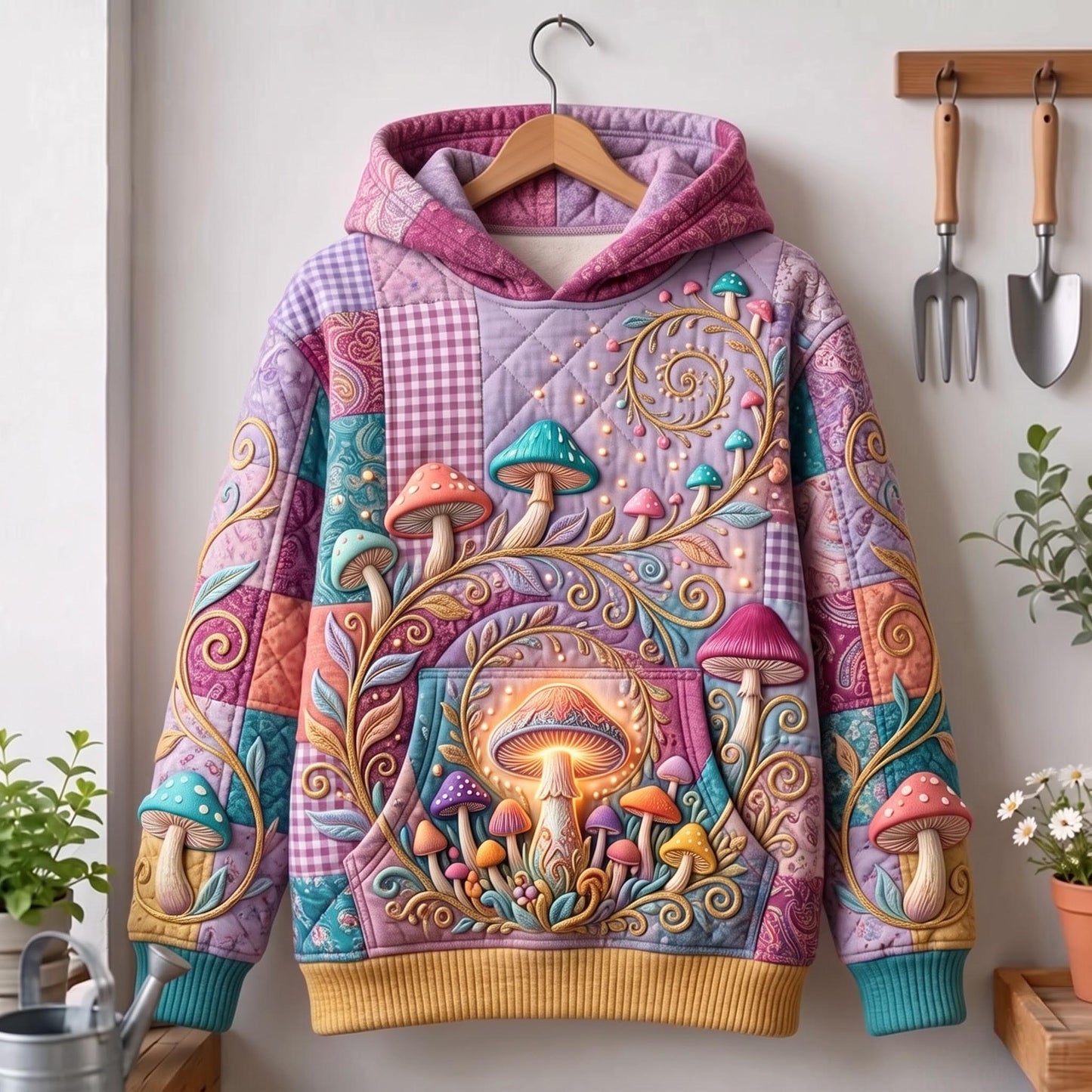 Psychedelic Mushroom Hoodie GFTOMA14165