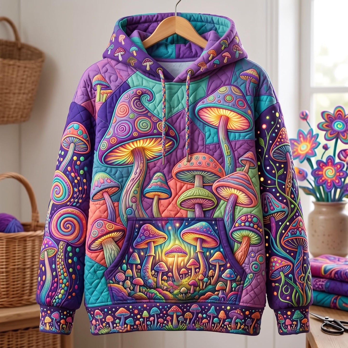 Neon Mushroom Hoodie GFTOMA14167