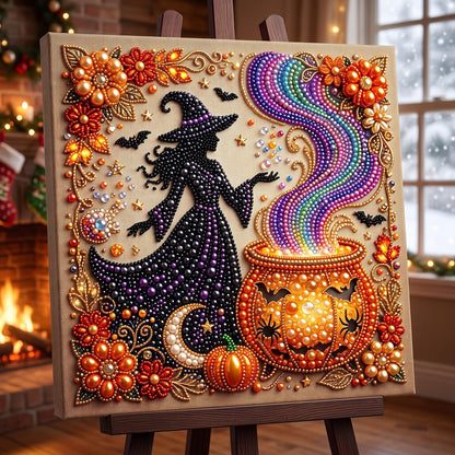 Halloween Ghost DIY Diamond Pearl Art Kit GFTOMA14218