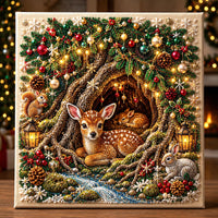 🦌 Christmas Hollow Deer