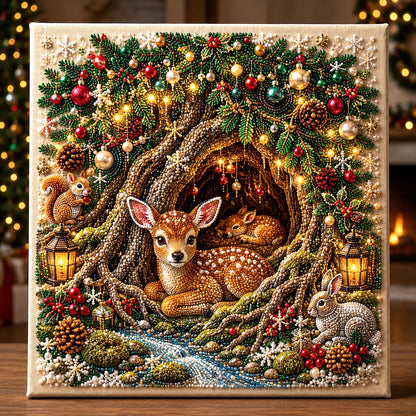 🔥 EARLY CHRISTMAS SALE 49% OFF - Woodland Deer DIY Diamond Pearl Art Kit GFTOMA14239