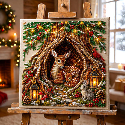 🔥 EARLY CHRISTMAS SALE 49% OFF - Woodland Deer DIY Diamond Pearl Art Kit GFTOMA14239