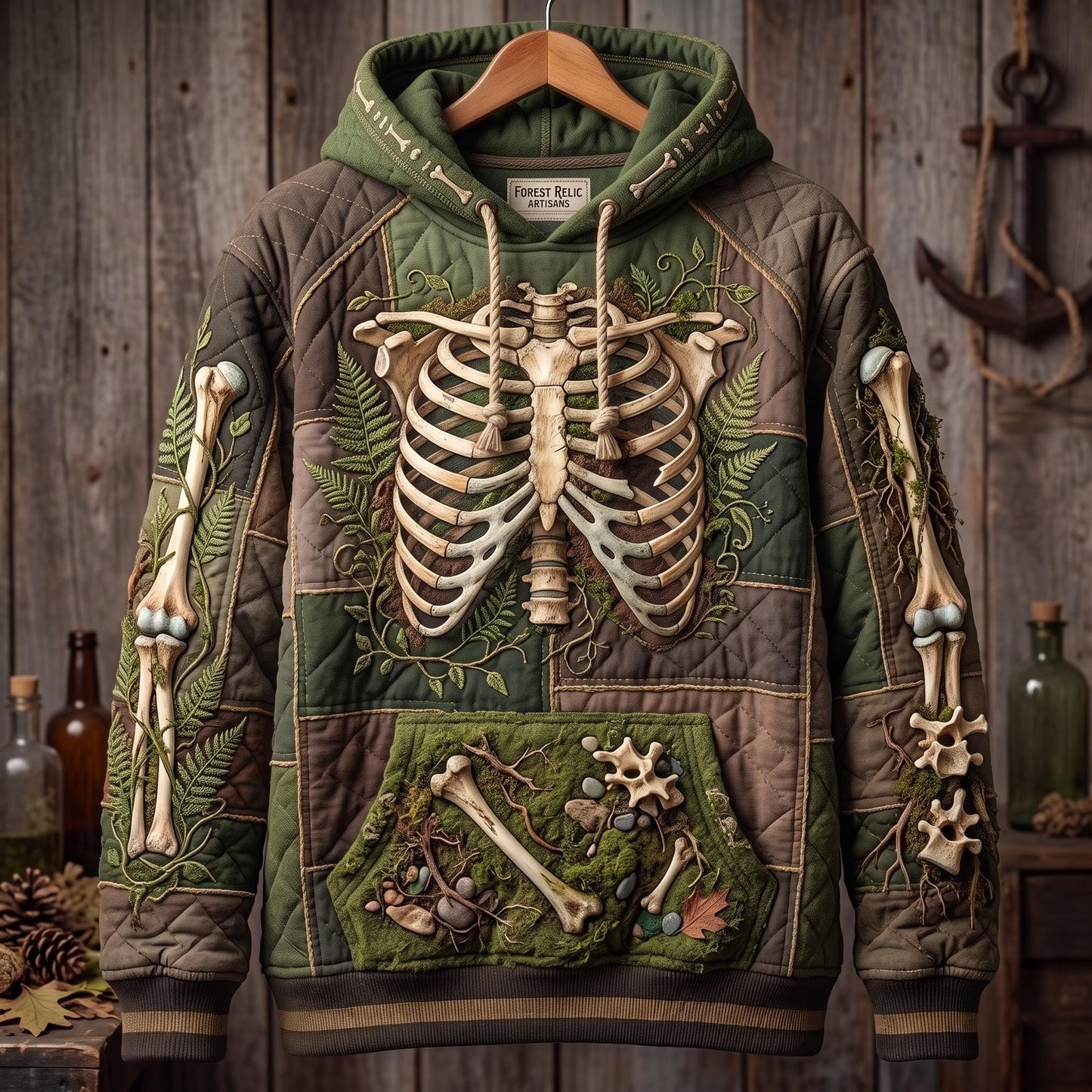 Forest Skeleton Hoodie GFTOMA14242