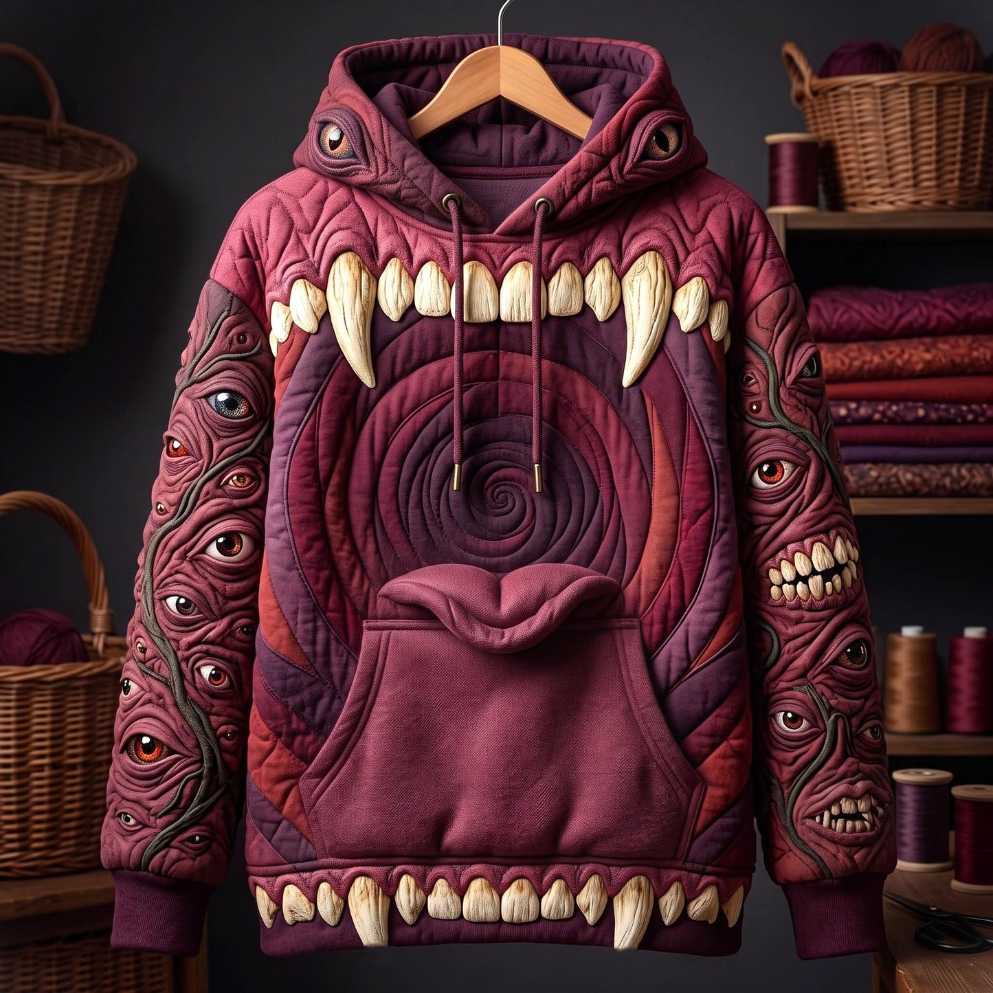 Monster Teeth Hoodie GFTOMA14243