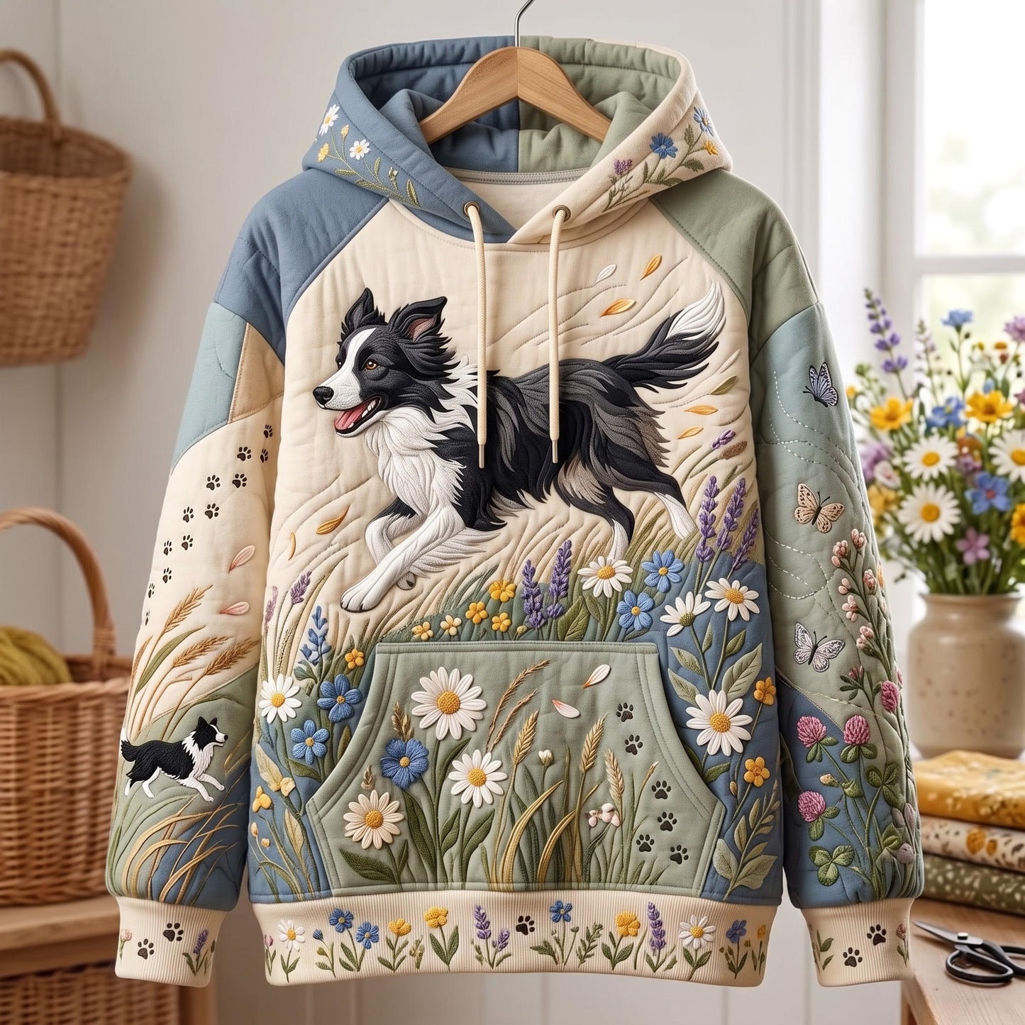 Border Collie Hoodie GFTOMA14246