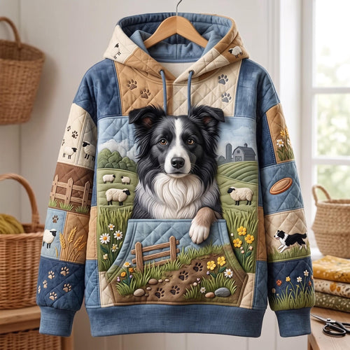 Border Collie Hoodie GFTOMA14247